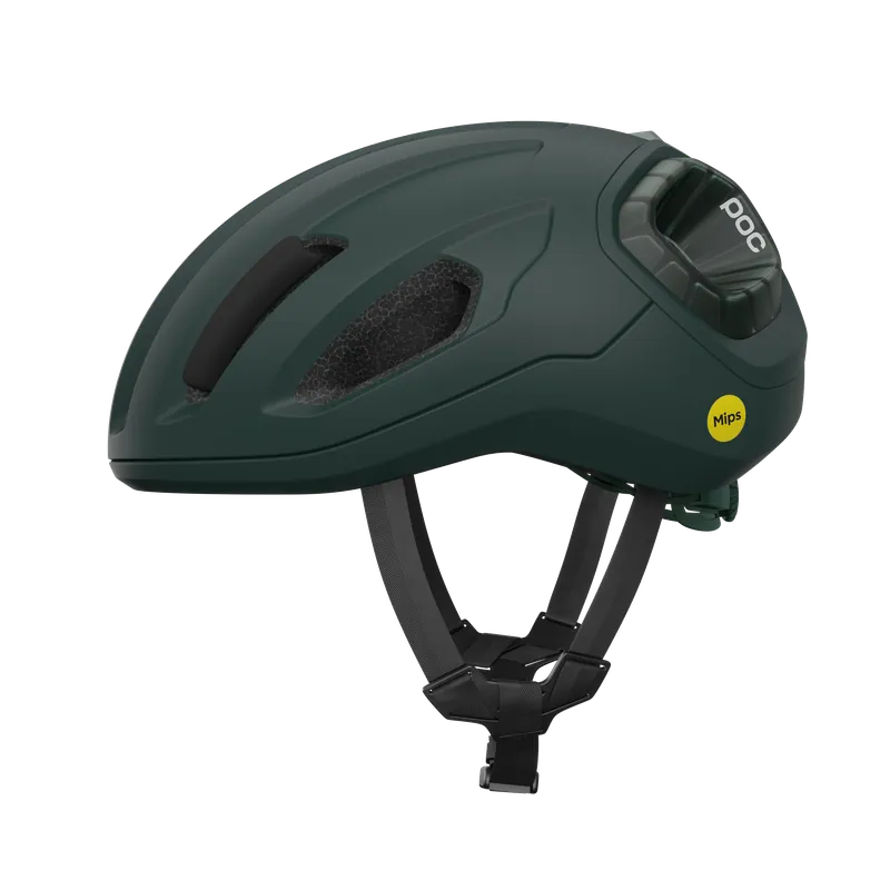 Casco de carretera POC AMIDAL MIPS Caqui mate