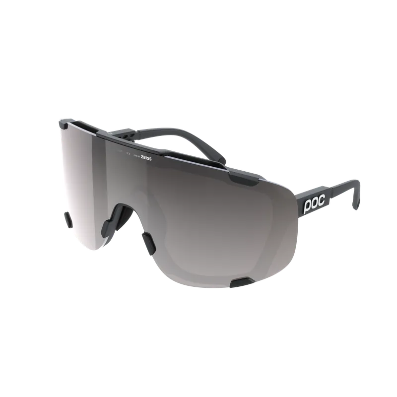 Gafas POC DEVOUR + Lente Black Clarity Road Sunny Silver