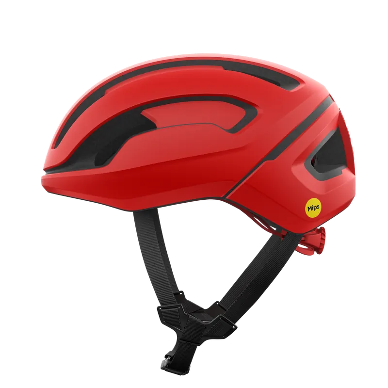 Casco de carretera POC OMNE AIR MIPS Rojo Mate