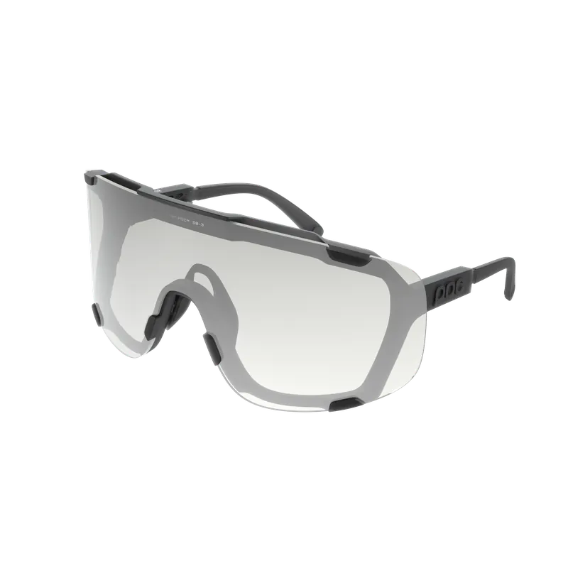 Gafas fotocromáticas POC DEVOUR WF Negro translúcido/Claro fotocromático/Gris intercambiable