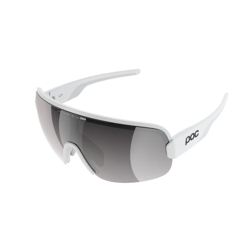 Gafas POC AIM White Clarity Road Lens Sunny Silver