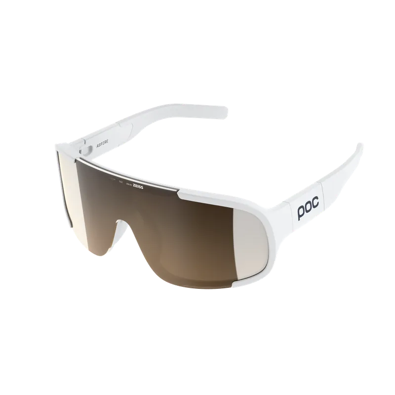 Gafas POC ASPIRE White Clarity Trail Partly Sunny Silver Lens