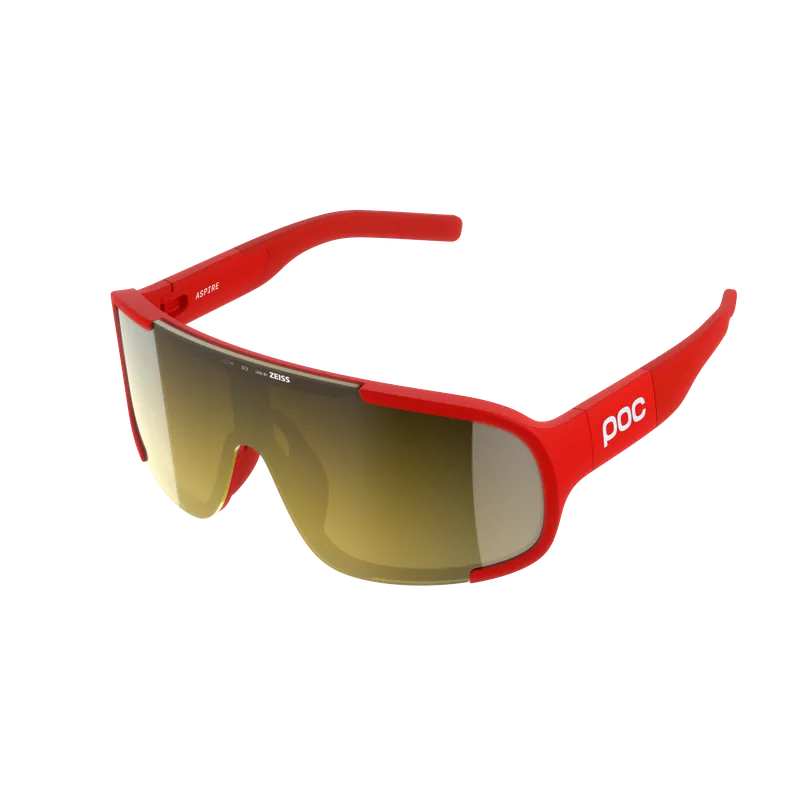 Gafas POC ASPIRE WF Red Clarity Road Partly Sunny Gold Lens
