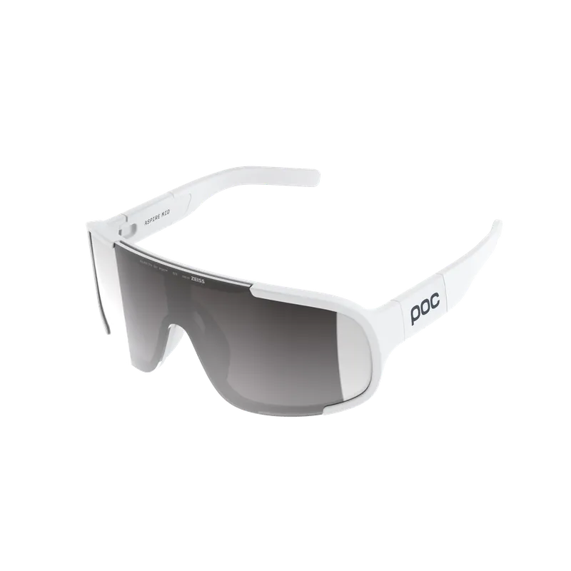 Gafas POC ASPIRE MID White Clarity Road Sunny Silver Lens