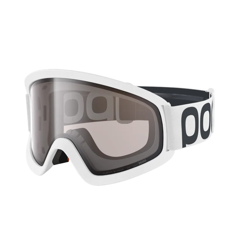 Máscara POC ORA White Clarity Trail Cloudy Brown