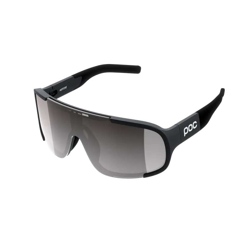 Gafas POC ASPIRE WF Black Clarity Road Sunny Silver Lens