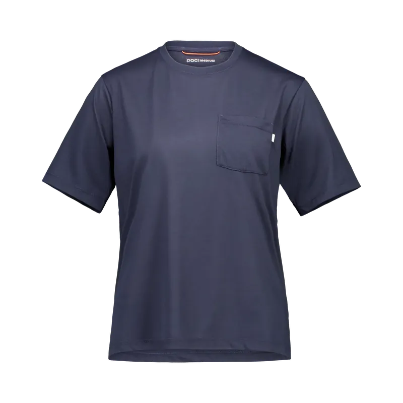 Maillot de manga corta POC MOTION para mujer Azul marino
