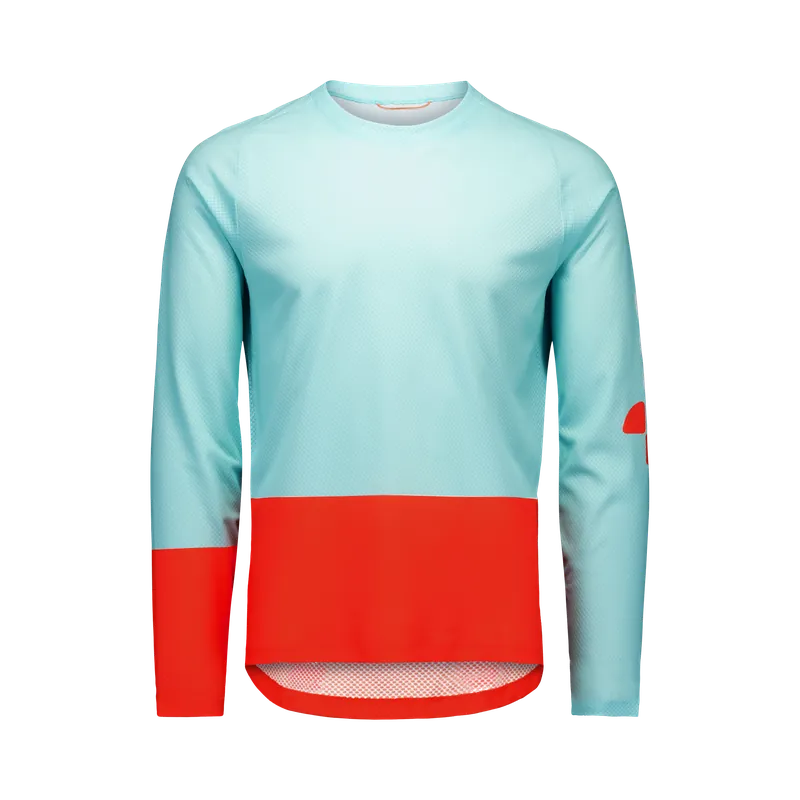 Maillot de manga larga POC MOTION AIR Azul/Naranja