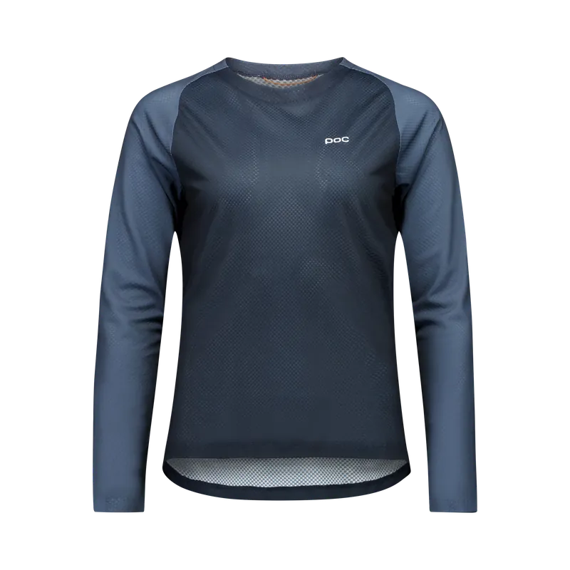 Maillot de manga larga POC MOTION AIR para mujer Azul marino