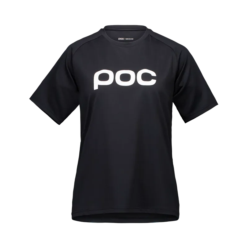 Maillot de manga corta POC REFORM ENDURO de mujer Negro