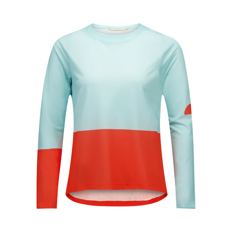 Maillot de manga larga POC MOTION AIR Azul/Naranja, Mujer