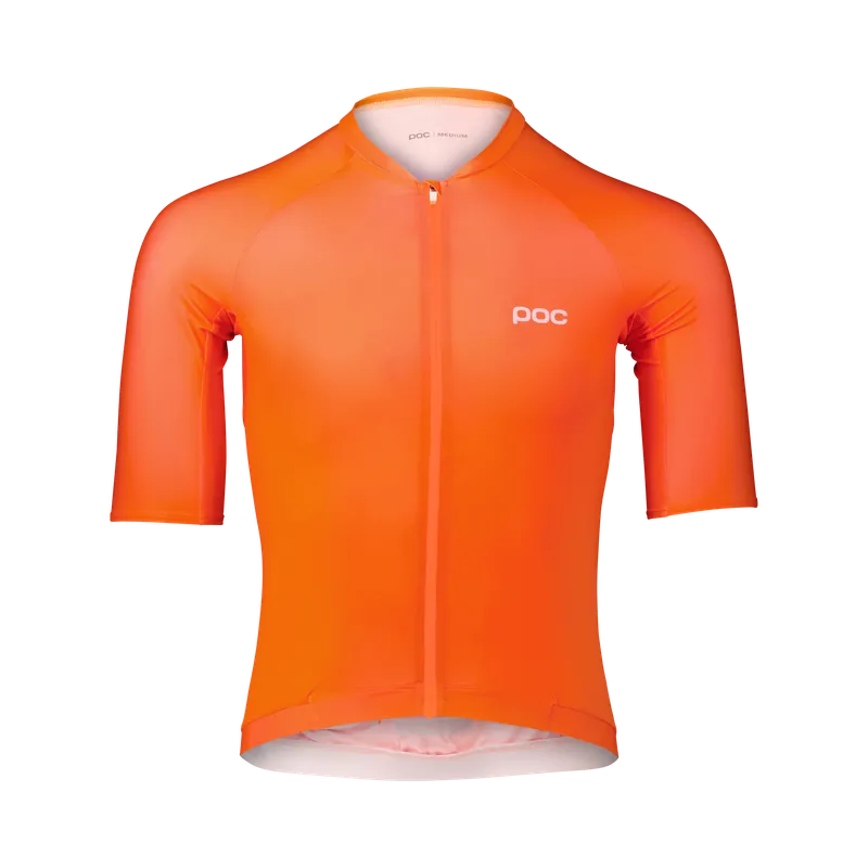 Maillot de manga corta POC PRISTINE Naranja