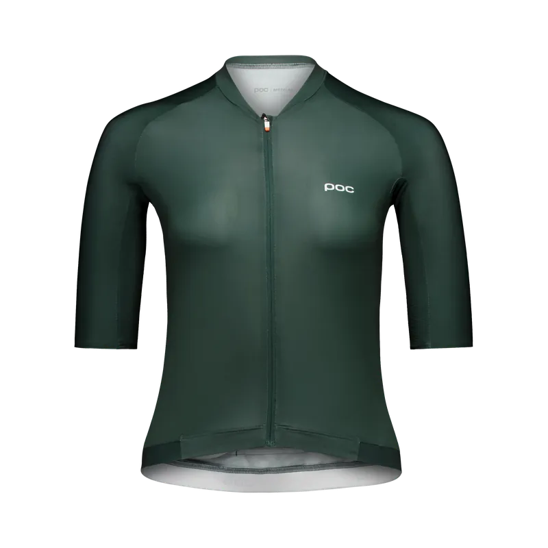Maillot de manga corta para mujer POC PRISTINE Verde