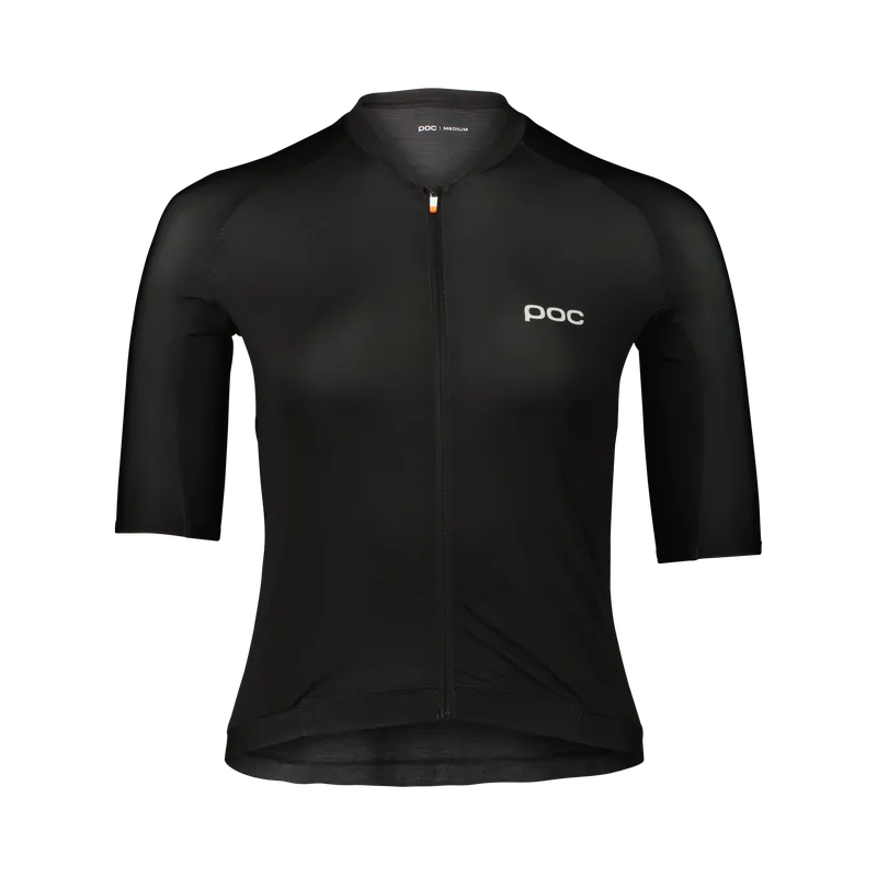 Maillot de manga corta para mujer POC PRISTINE Negro