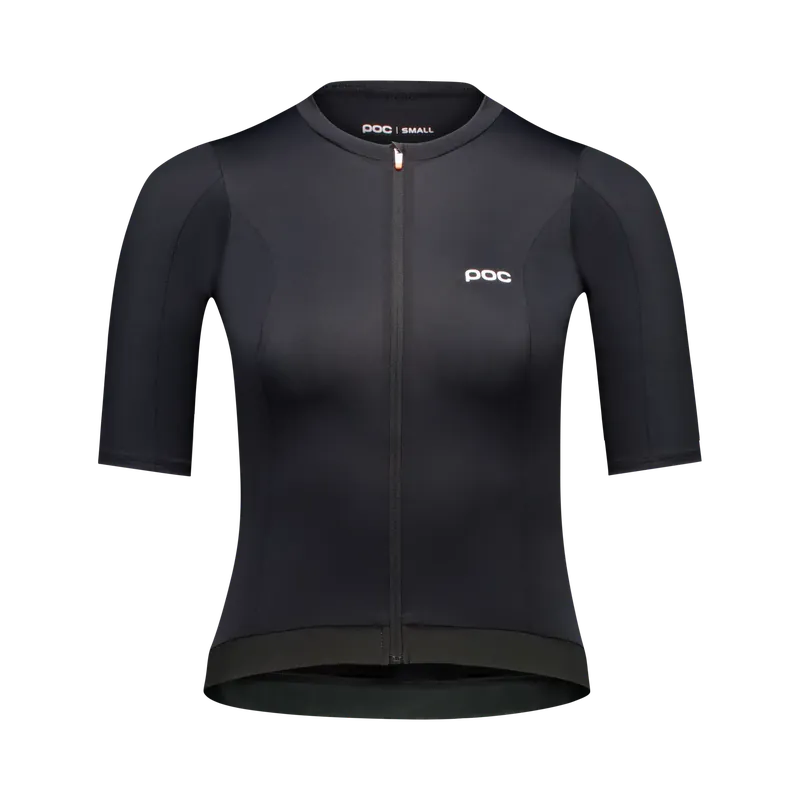 Maillot de manga corta para mujer POC CADENCE Negro
