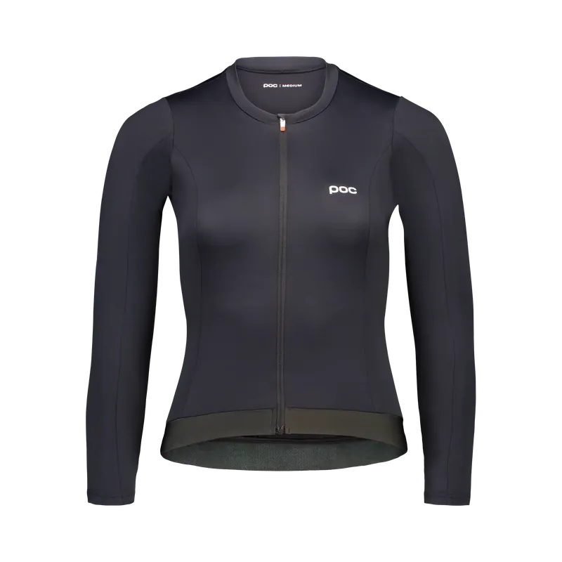 Maillot de manga larga para mujer POC CADENCE Negro