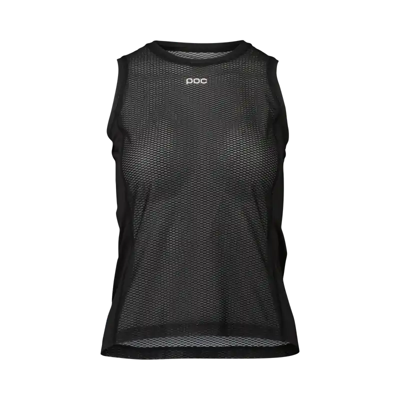 POC ESSENTIAL Ropa interior sin mangas para mujer Negro