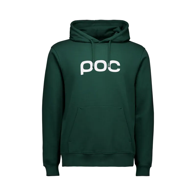 Sudadera con capucha POC Verde/Blanca