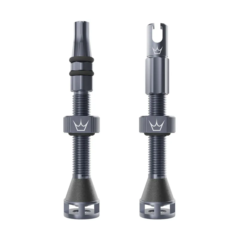 Válvulas Tubeless PEATY'S HOLESHOT FAST FLOW 60mm (x2) Petróleo