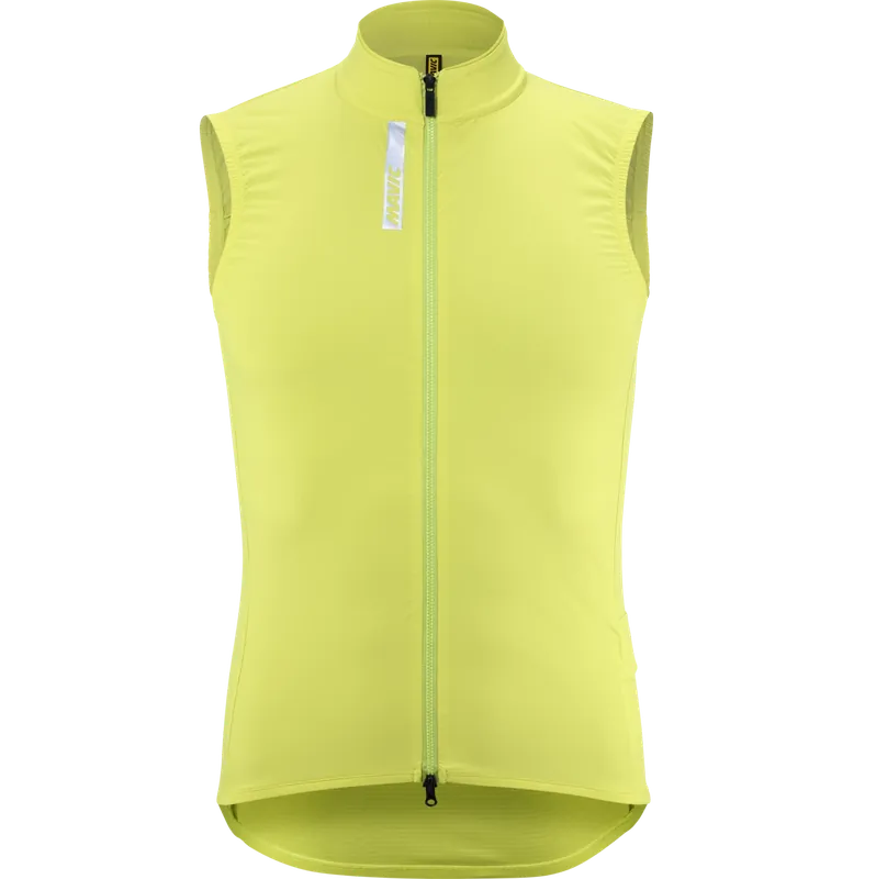 MAVIC AKSIUM WIND Chaqueta sin mangas Amarillo