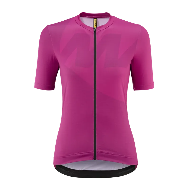 Maillot de manga corta MAVIC ICON GRAPHIC para mujer Fuschia