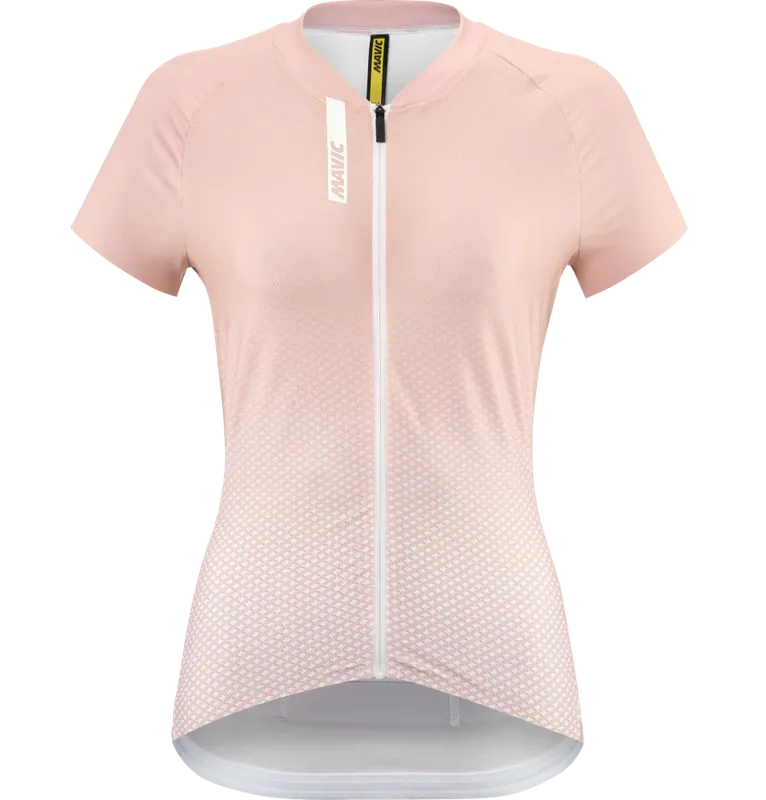 MAVIC AKSIUM Maillot de manga corta para mujer Rosa