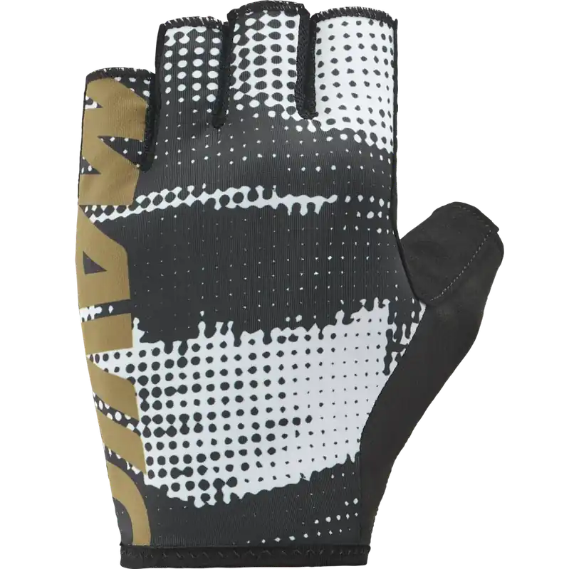 MAVIC ESSENTIAL GUANTES CORTOS GRÁFICOS AColchados Negro/Blanco