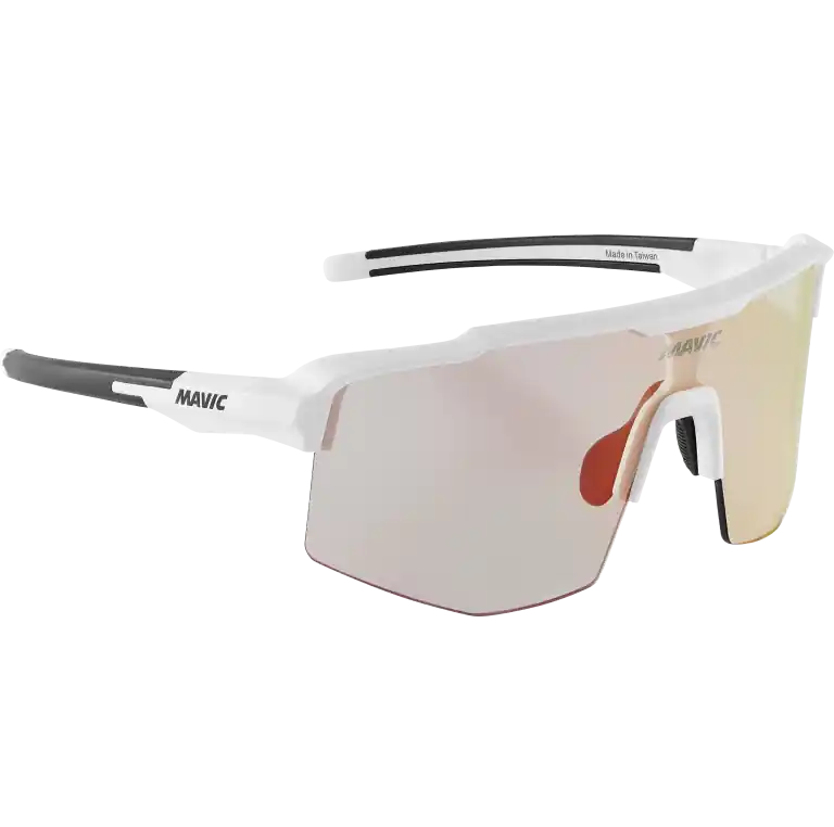 MAVIC MVS SHIELD Goggles White Red Photochromic Lens