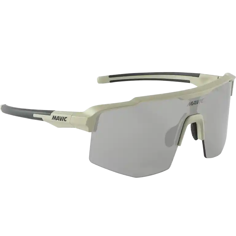 MAVIC MVS SHIELD Gafas Grises Lente Plateada