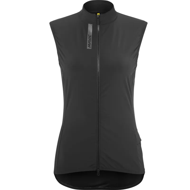 Chaqueta sin mangas para mujer MAVIC AKSIUM WIND Negro