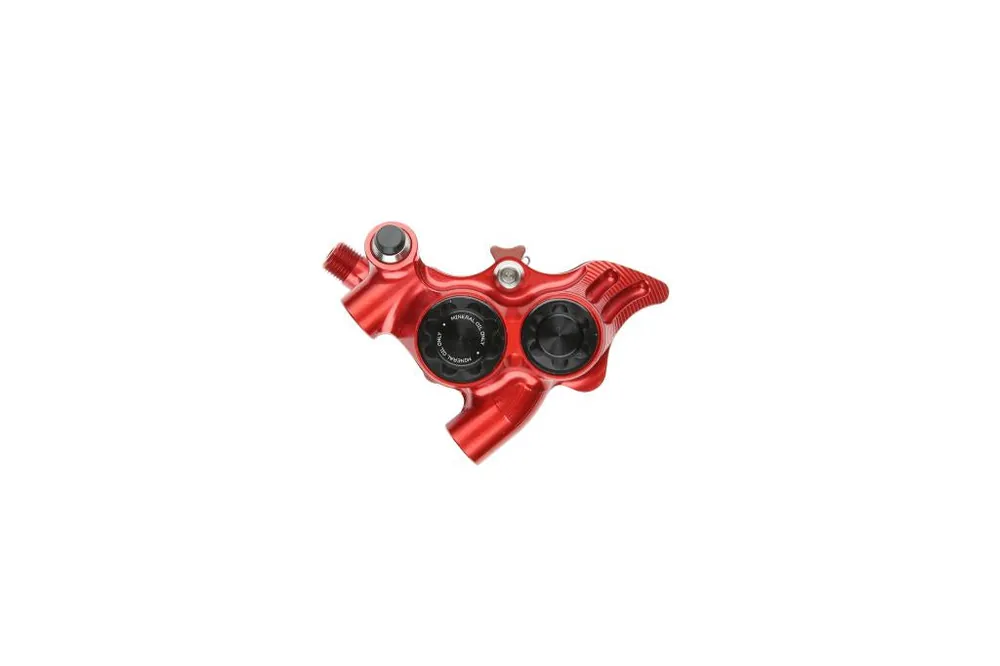 Pinza de Freno HOPE RX4+ SL FM 34mm 4 Pistones Rojo Mineral