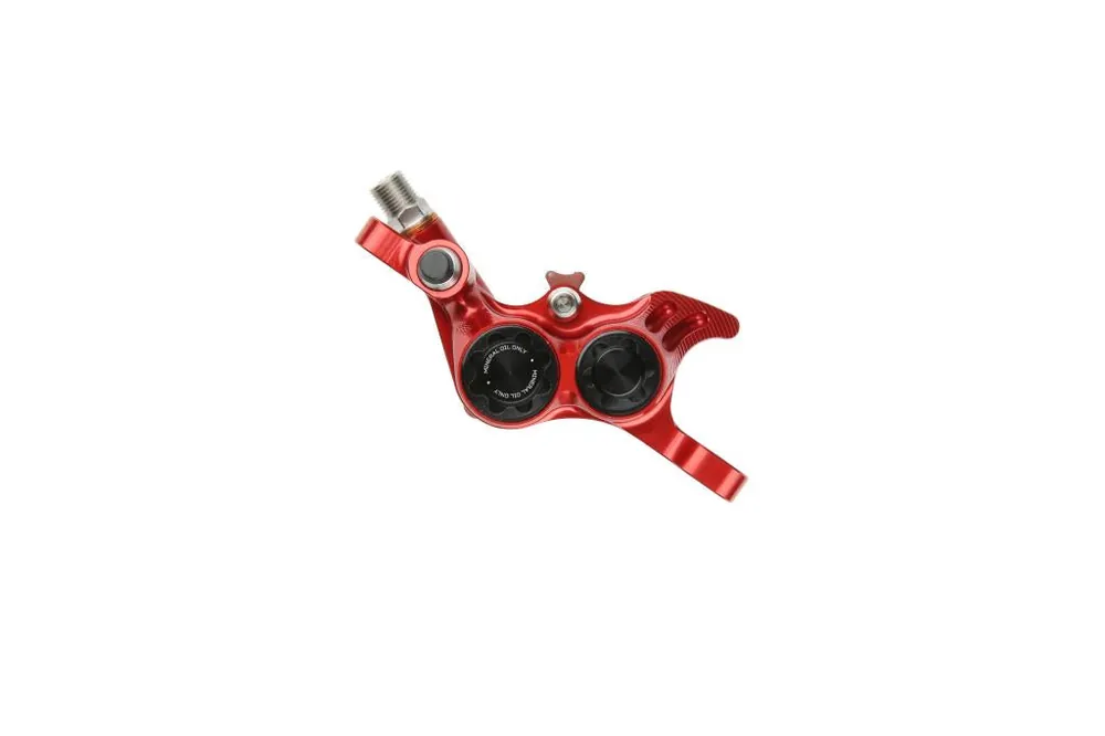 Pinza de Freno HOPE RX4+ SL PM 4 Pistones Rojo Mineral