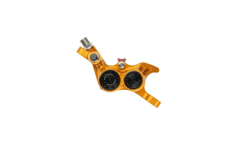 Pinza de Freno HOPE RX4+ SL PM 4 Pistones Mineral Naranja