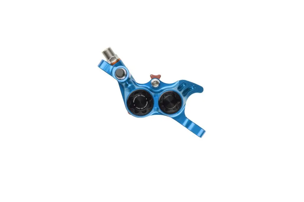 Pinza de Freno HOPE RX4+ SL PM 4 Pistones Azul Mineral
