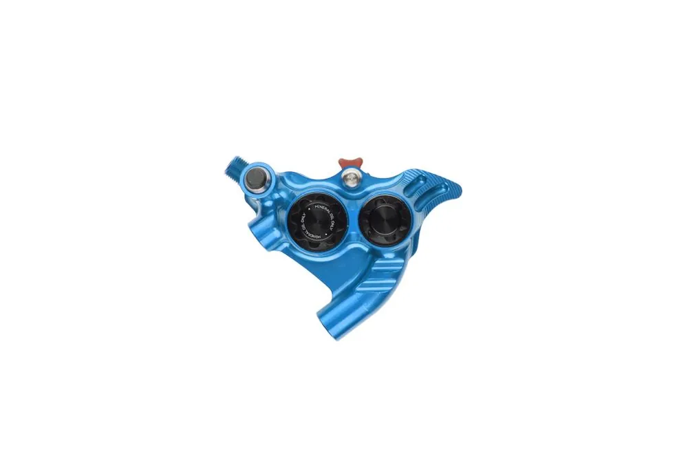 Pinza de Freno HOPE RX4+ SL FM 34mm (+20) 4 Pistones Azul Mineral