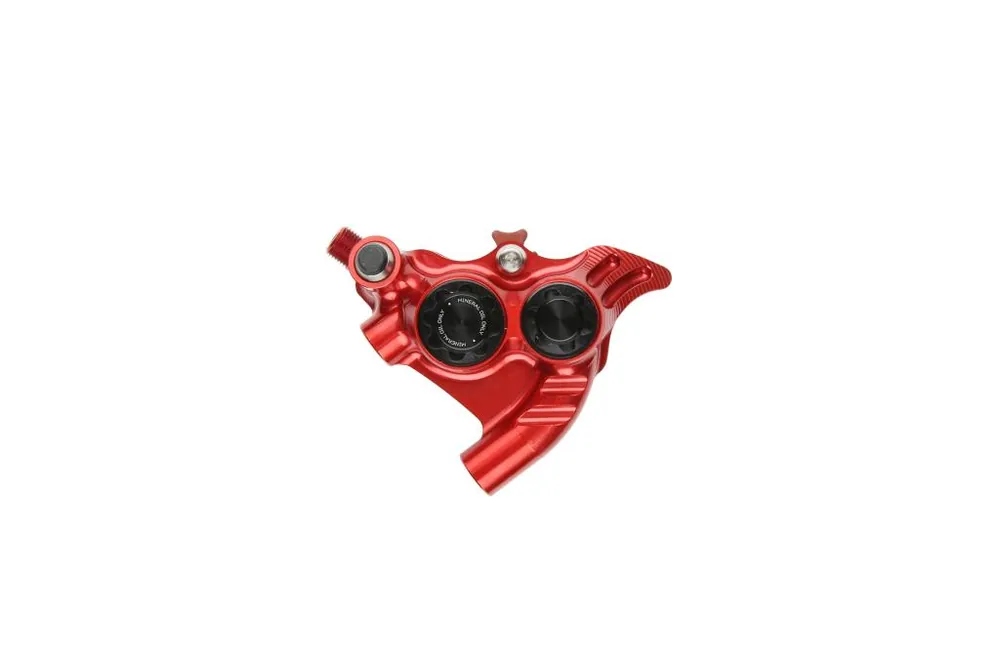 Pinza de Freno HOPE RX4+ SL FM 34mm (+20) 4 Pistones Rojo Mineral