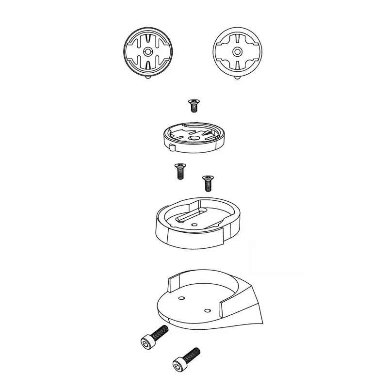 DEDA Soporte GPS para extensores JET ONE/JET2 EVO