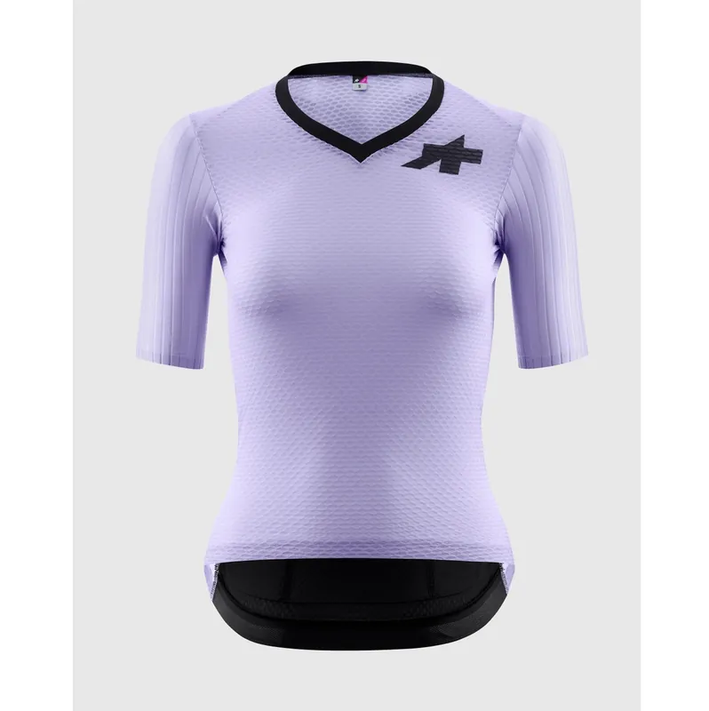 Maillot ASSOS DYORA RSV S11 Mujer manga corta Lavanda