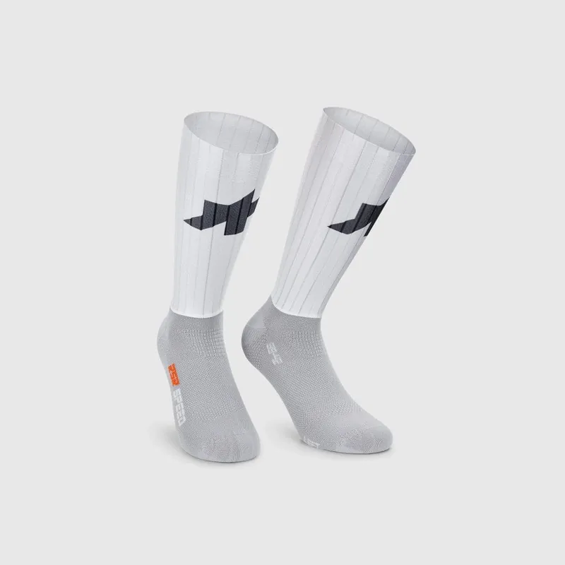 Calcetines ASSOS RSR SPEED S11 Blancos