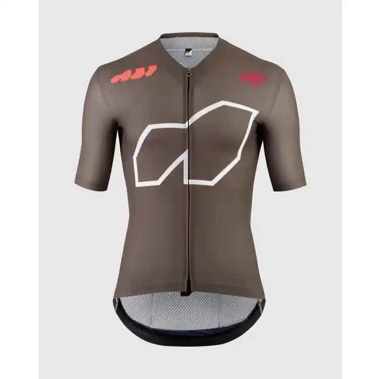 Maillot ASSOS EQUIPE R S11 We are the A Manga Corta Marrón