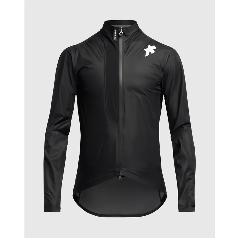 Chaqueta ASSOS EQUIPE RS SCHLOSSHUND RAIN S11 Negra