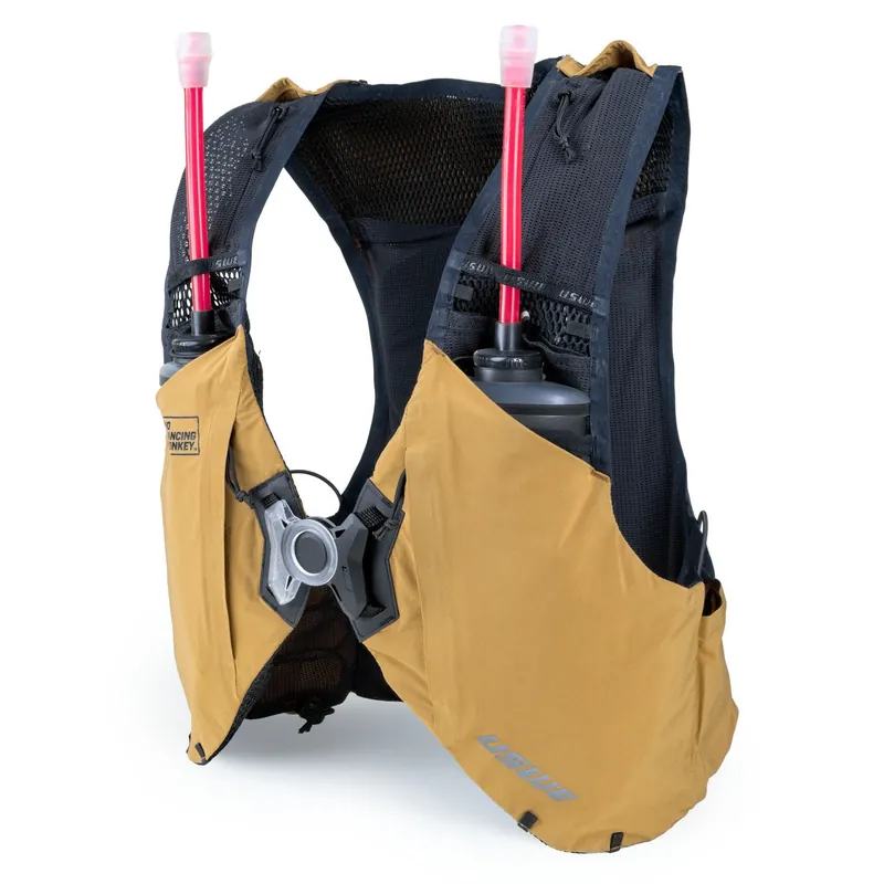 Chaqueta de hidratación USWE TRAIL RUNNING 8L Bronce