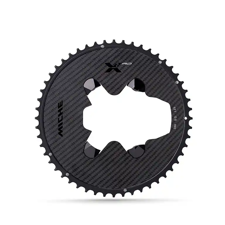 12V MICHE X2 RD R92 Plato externo para Shimano R9200 con sensor de potencia