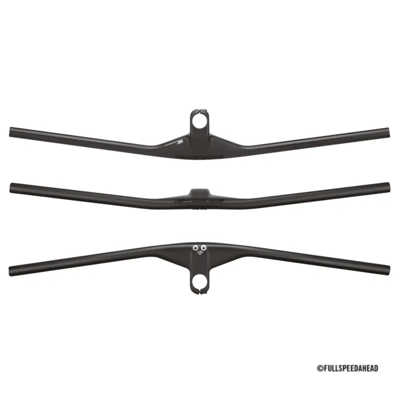 Manillar FSA NS SIC Carbon Flat 80mm x 780mm Carbono