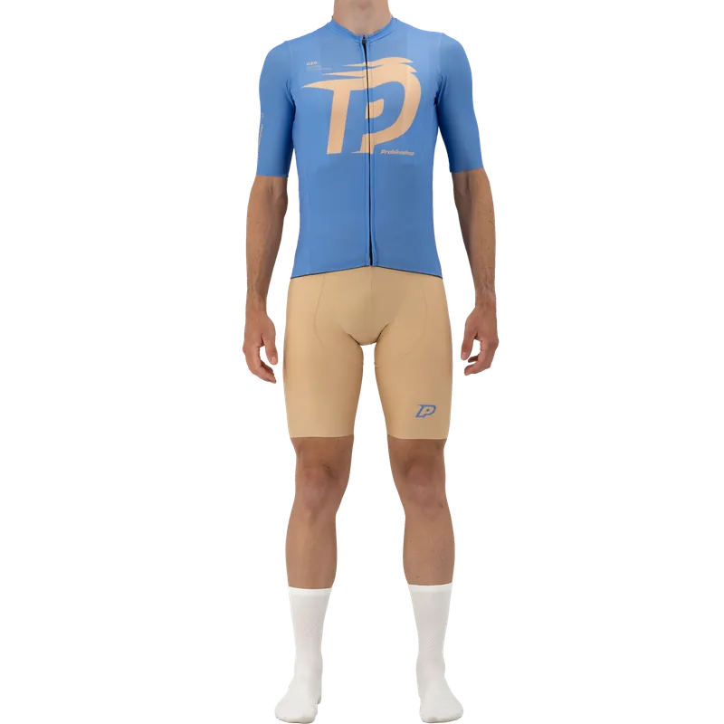 Maillot de manga corta PROBIKESHOP Azul/Lila