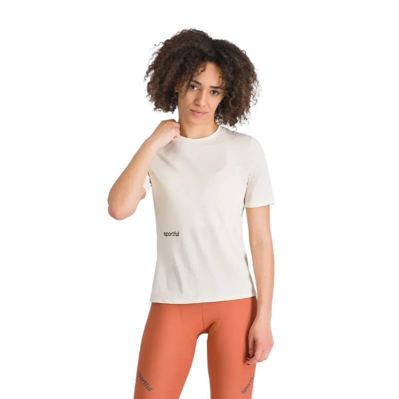 SPORTFUL SUPERGIARA TEE Maillot de manga corta para mujer Crema