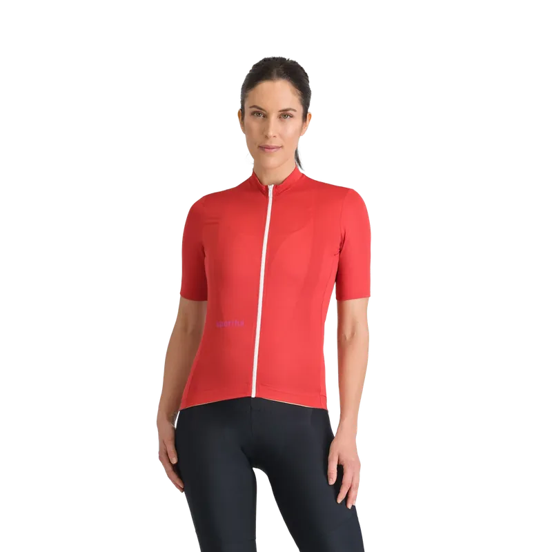 Maillot de manga corta SPORTFUL CLASSIC para mujer Rojo