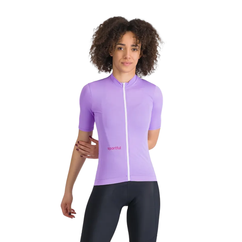 Maillot Mujer SPORTFUL CLASSIC Manga Corta Morado