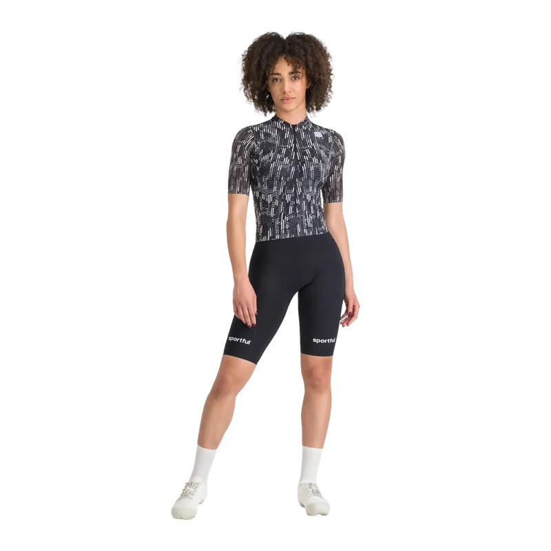 SPORTFUL G-SUIT Mujer Manga Corta Negro/Blanco