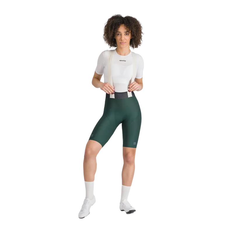 Culotte largo con tirantes SPORTFUL LTD 2 Caqui, Mujer